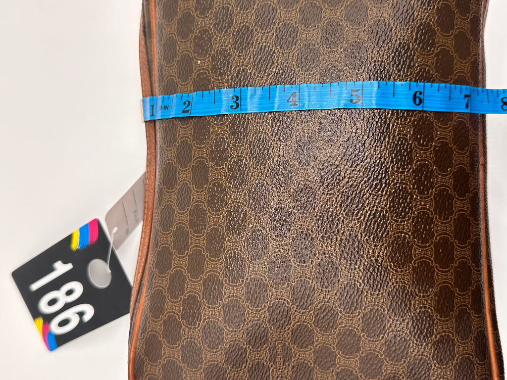 Celine Triomphe Monogram Clutch