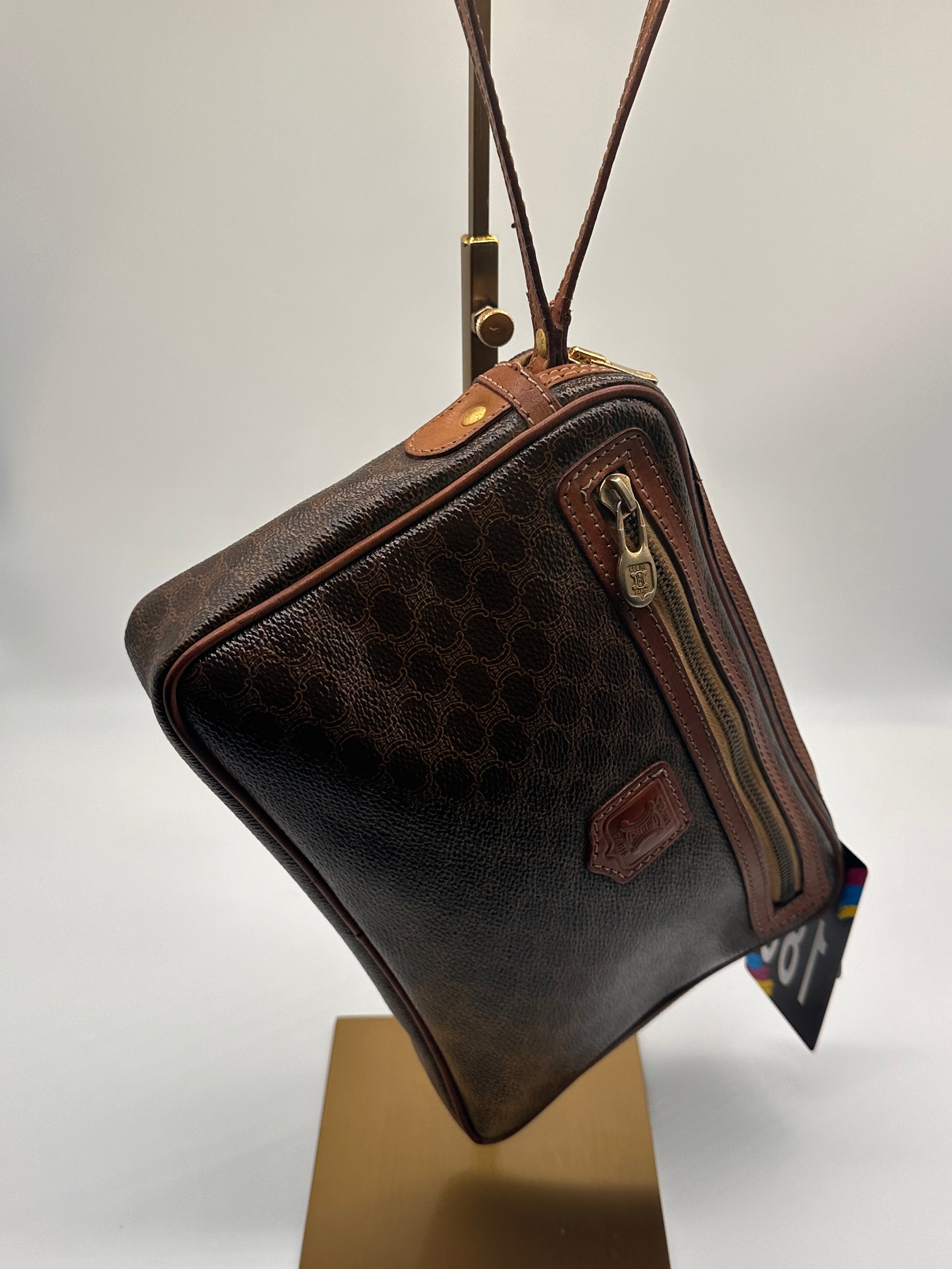 Celine Triomphe Monogram Clutch