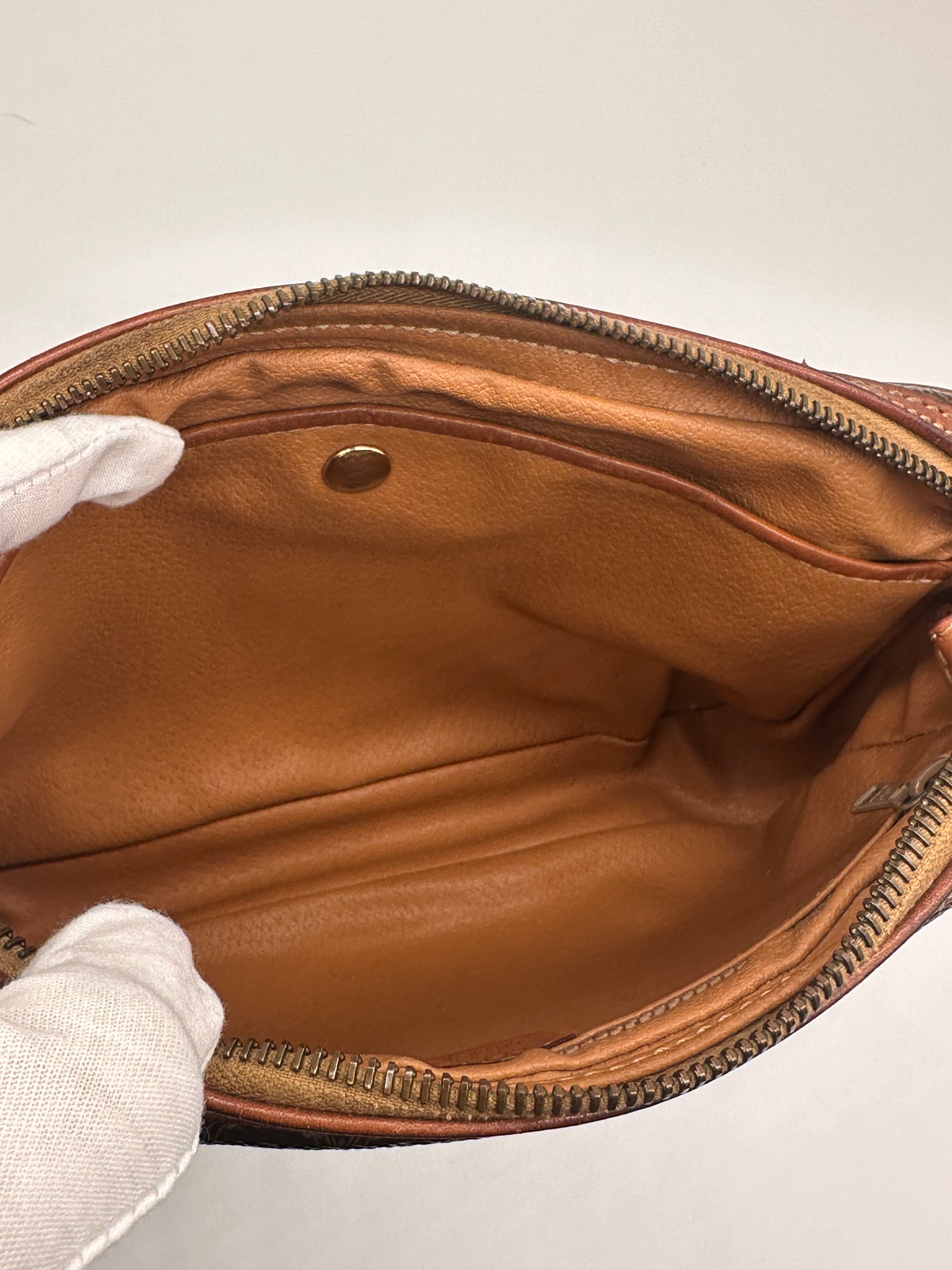 Celine Triomphe Monogram Clutch