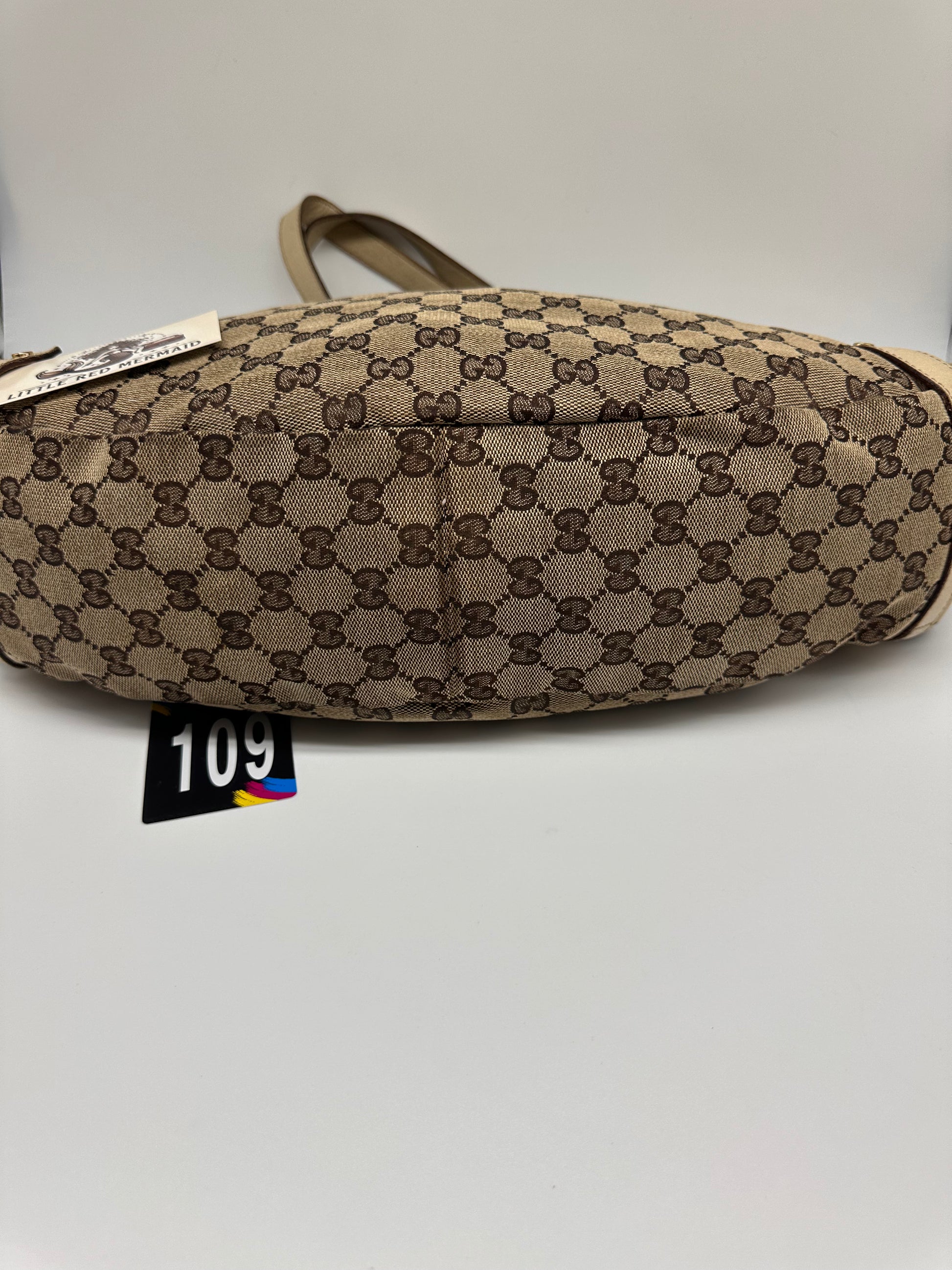 Gucci Abbey- GG canvas shoulder bag