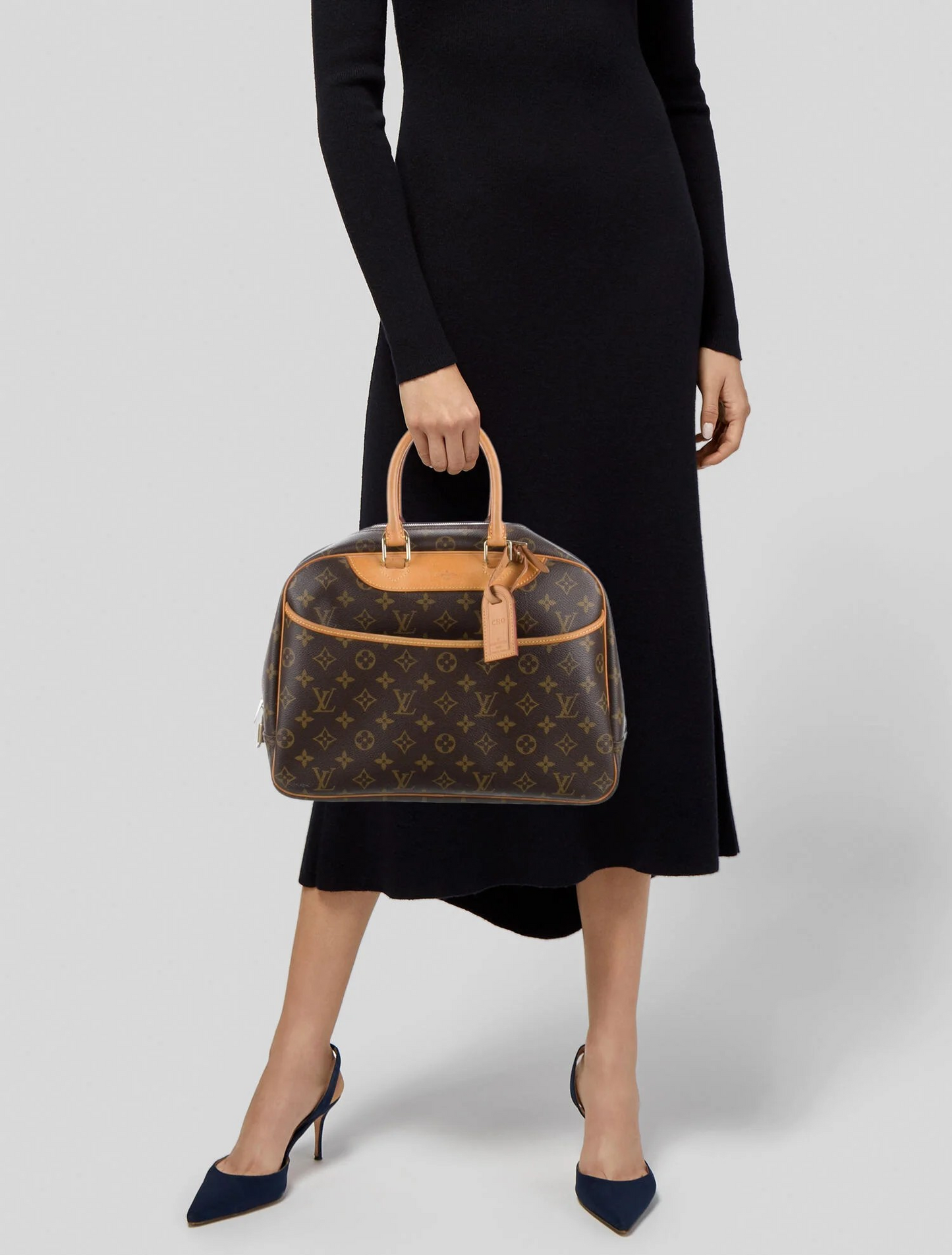 Vintage Louis Vuitton Monogram Deauville Handbag