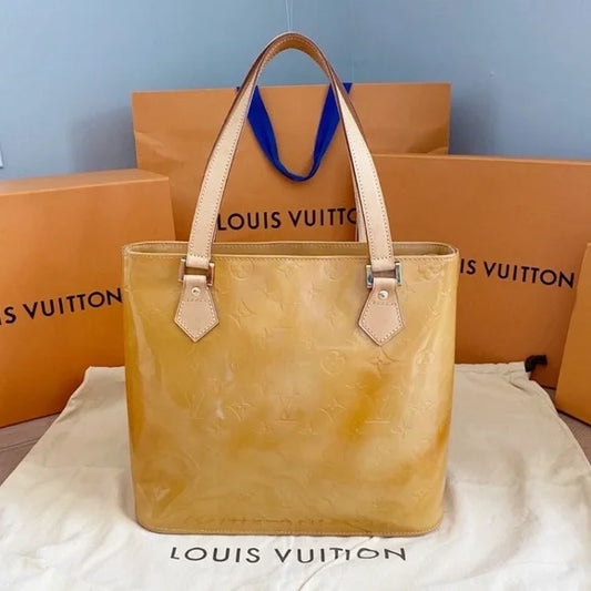 Louis Vuitton Yellow Verni Bag